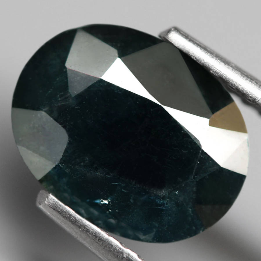 2.14Ct.  Sapphire Blue Oval  Gem Ravishing Color Normal Heated Gemstone