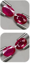 1.07Ct.  Ruby Pinkish Red Oval Normal Heated Tanzania Ravishing Natural Gemstone