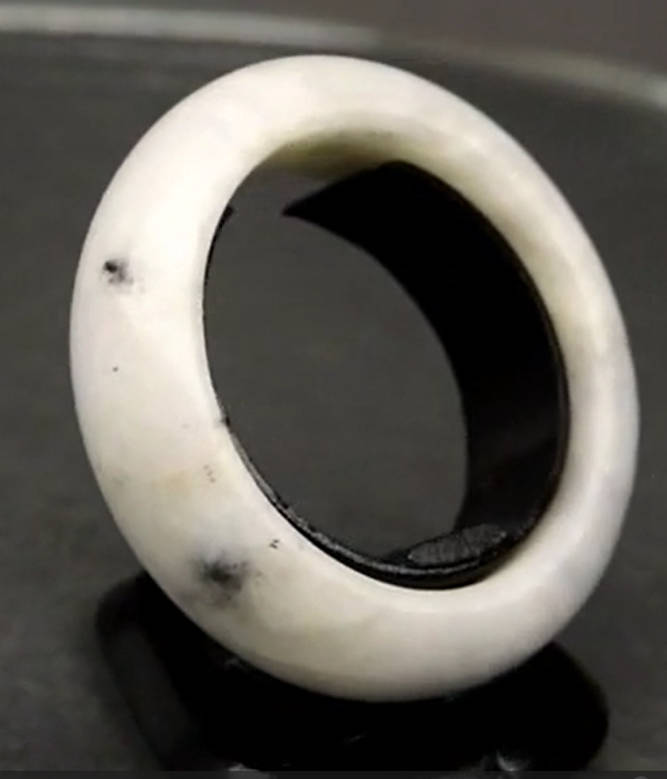 20.76ct Light Green Jade Ring Natural - Untreated Myanmar Gem Ring