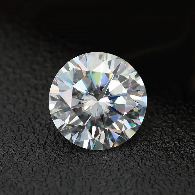 10CT MOISSANITE ROUND VVSI/D 14mm  BRILLIANT CUT ** GRA CERTIFIED**