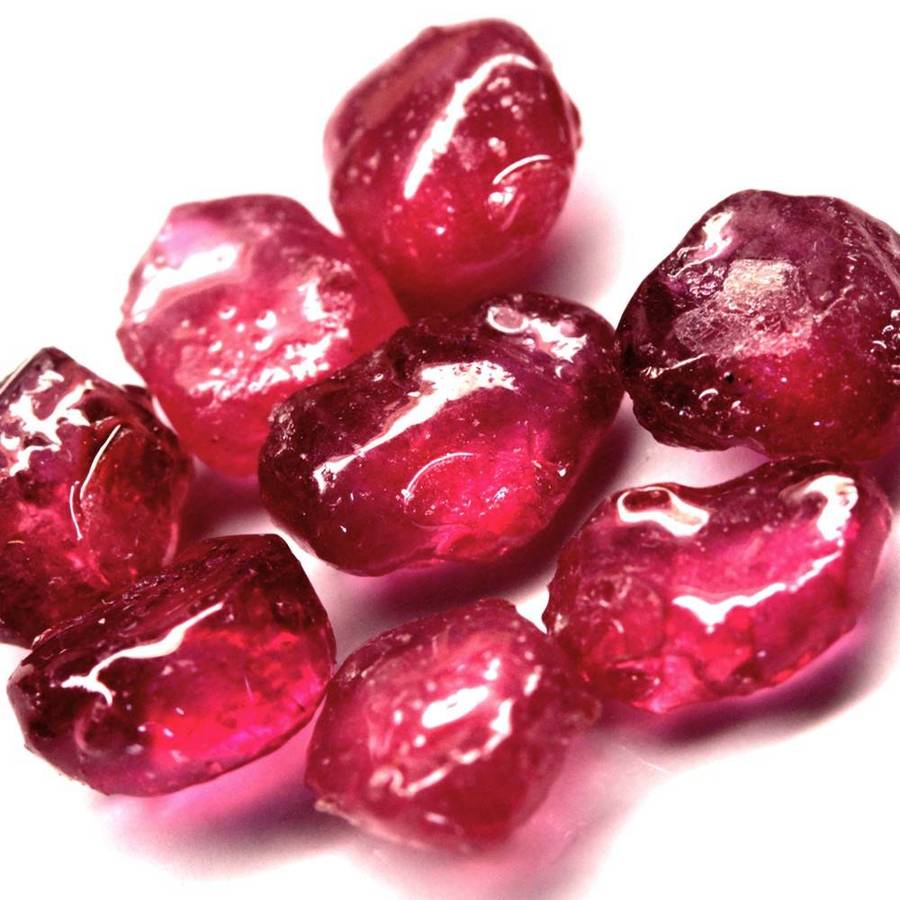 25.72Ct. Ruby Rough Pinkish Red Color Mine Mozambique Sparkling Natural Gemstone