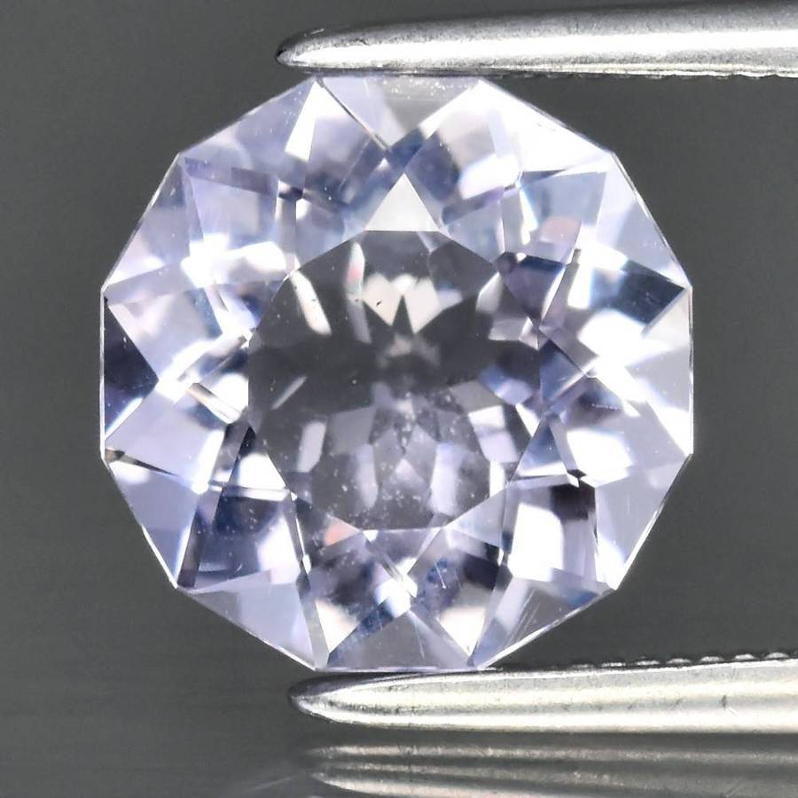 2.38ct Purple Amethyst Custom Cut VS 9x9mm Natural - Unheated Brazil