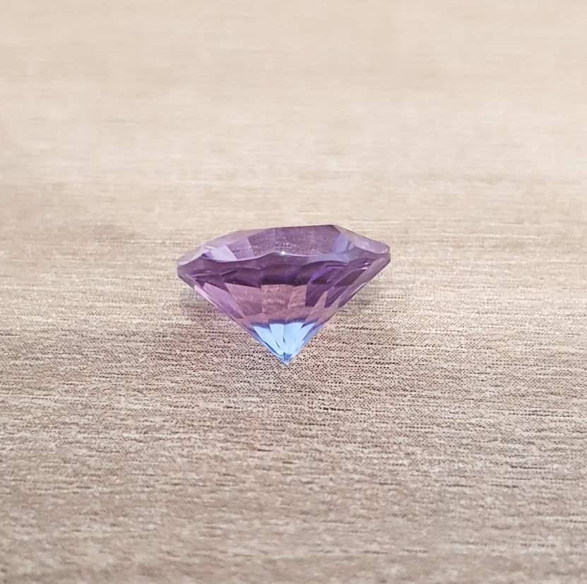 5.11Ct. Amethyst Purple Concaved Cut Precious Gem Ravishing Colour! LOOSE  GEMSTONE