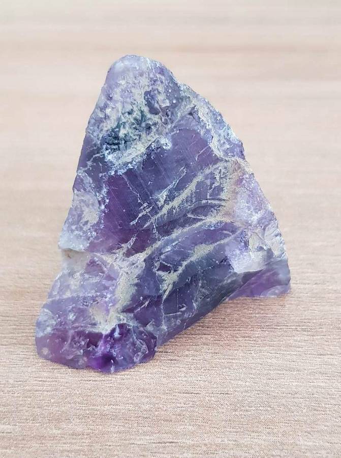 77.1Ct.  Amethyst Rough Purple  Natural Brazil