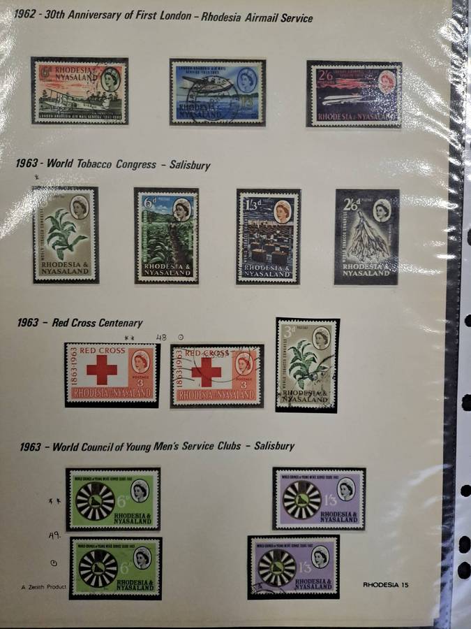 Rhodesia & Nyasaland - Collection