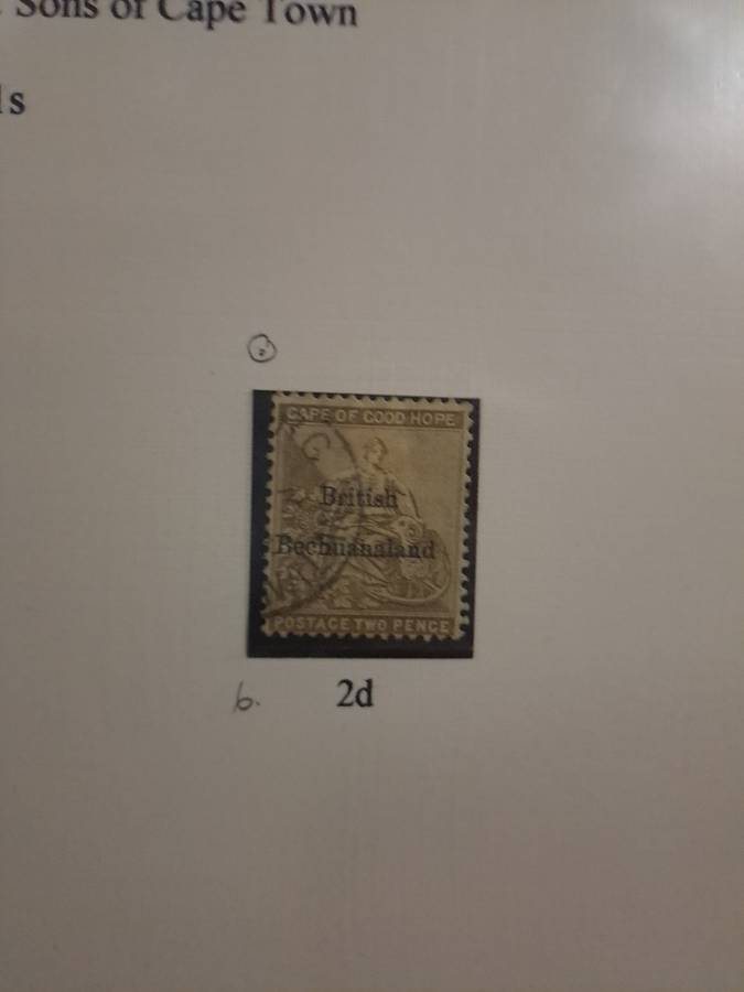 British Bechuanaland - No 1, 4 & 6 - Clearance sale