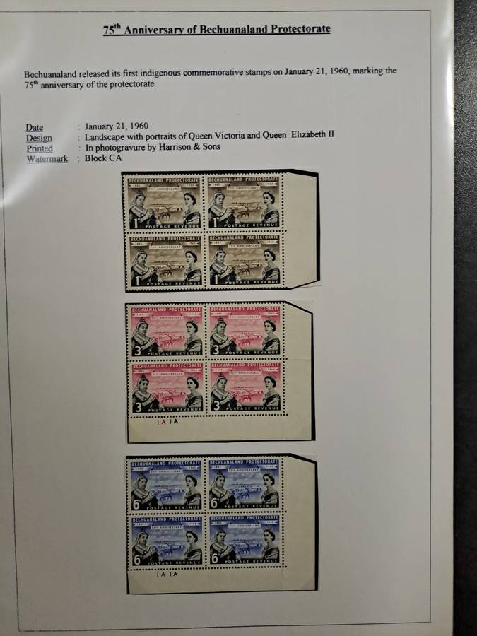 Bechuanaland Protectorate - No 150-152 - Clearance sale
