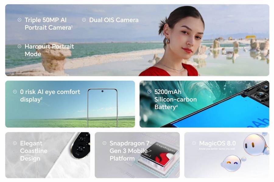 Honor 200 5G Dual Sim 512GB - Black