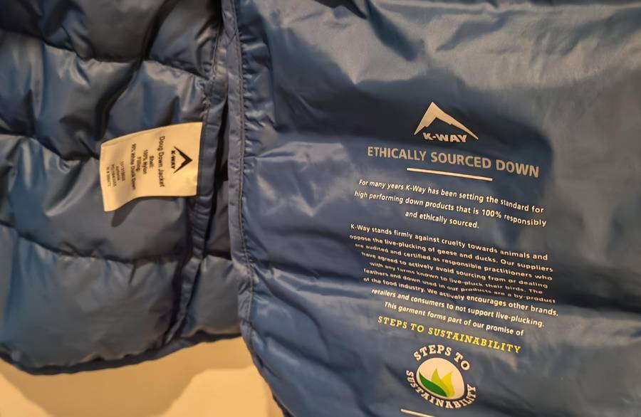 K-Way Mens Doug Down Jacket