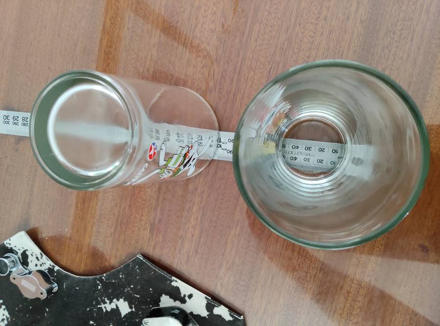 SA TWO CALTEX BUNNIES GLASSES