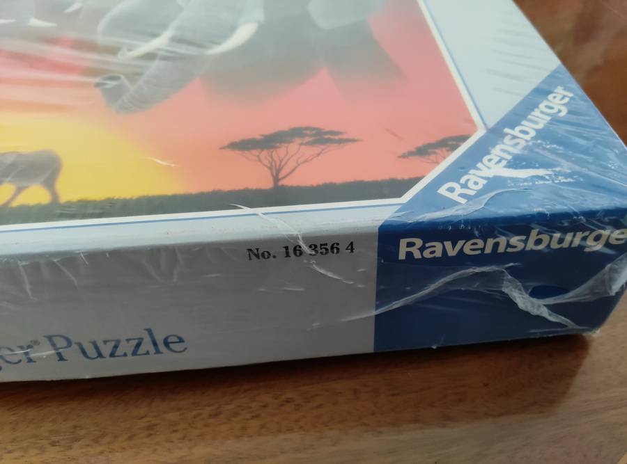 RAVENSBURGER ELEPHANT AT SUNSET 1500 PIECES