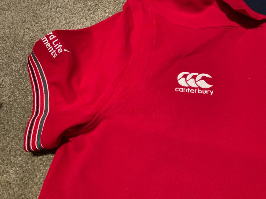 British Irish lions  polo shirt size xl