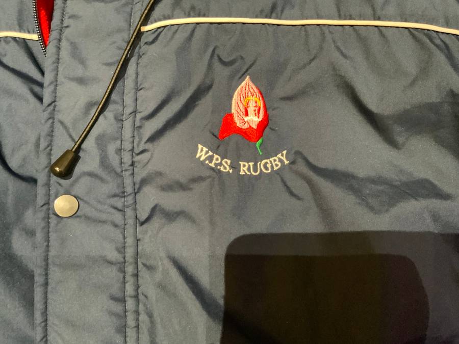 W.P s Rugby wind proof jacket  size XL