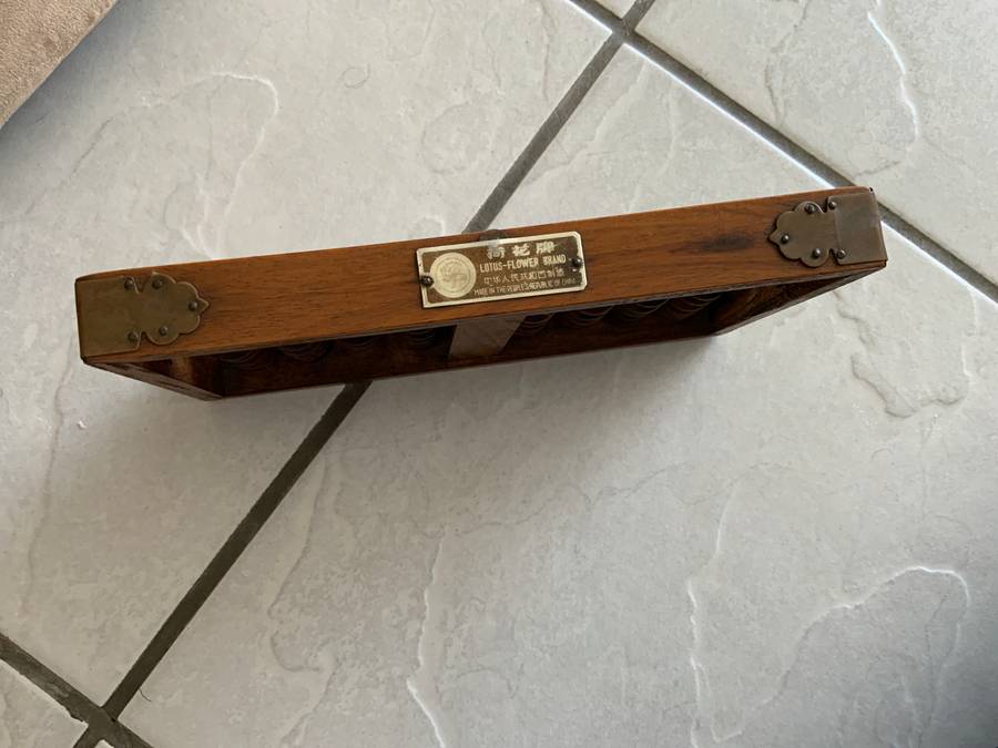 Chinese calculator ORIGINAL LUTUS FLOWER BRAND