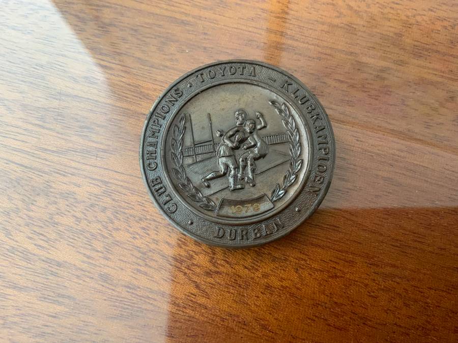NATIONAL RUGBY TOURNAMENT Durban 1979 medallion