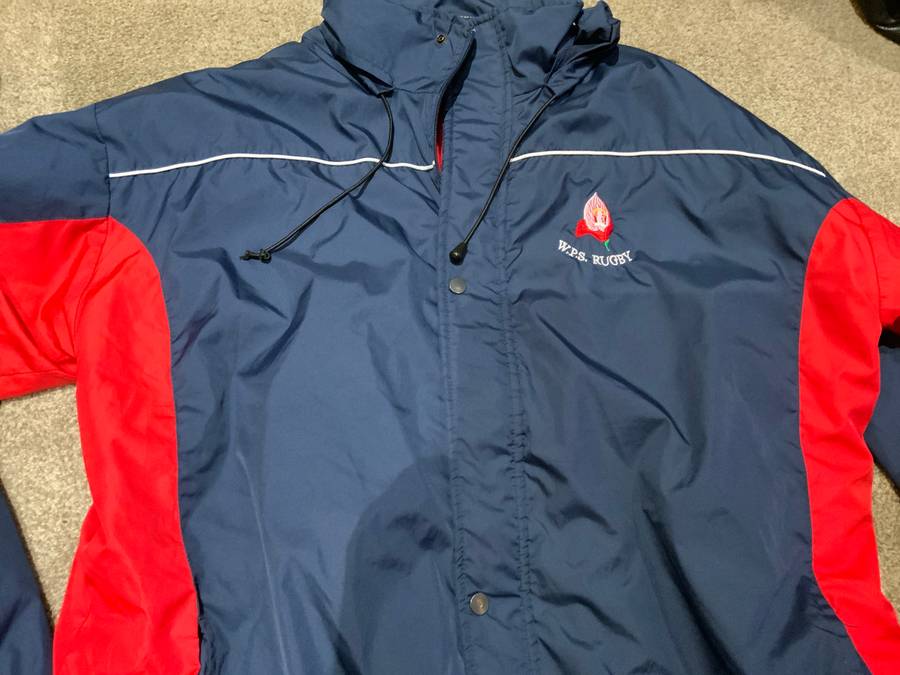 W.P s Rugby wind proof jacket  size XL