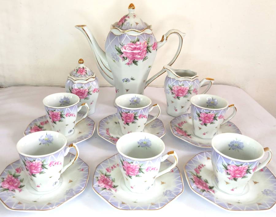 Royal Bavaria Demitasse Coffee Set (15 pcs)