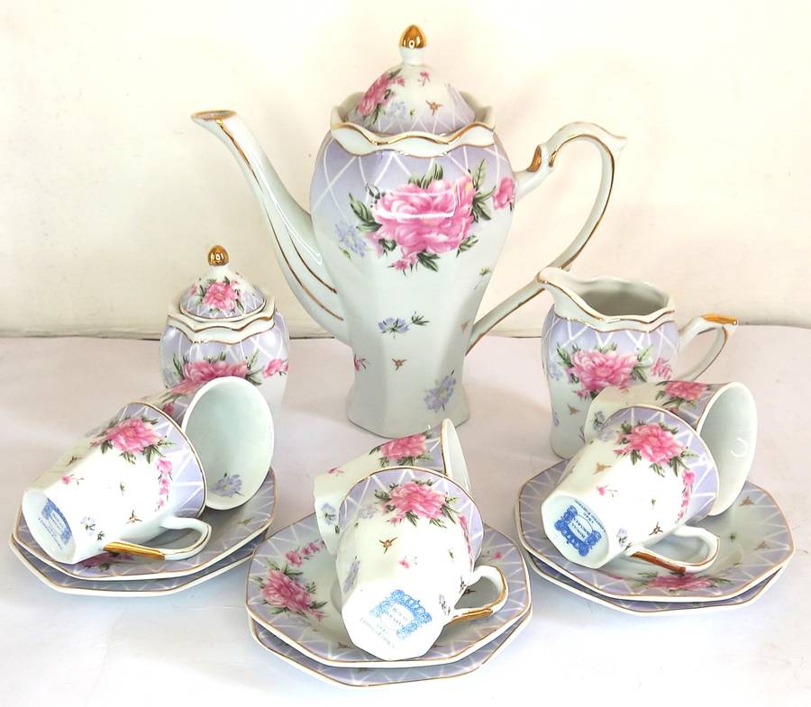 Royal Bavaria Demitasse Coffee Set (15 pcs)