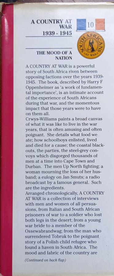 Jennifer Crwys-Williams, A Country at War, 1939-1945: The Mood of a Nation