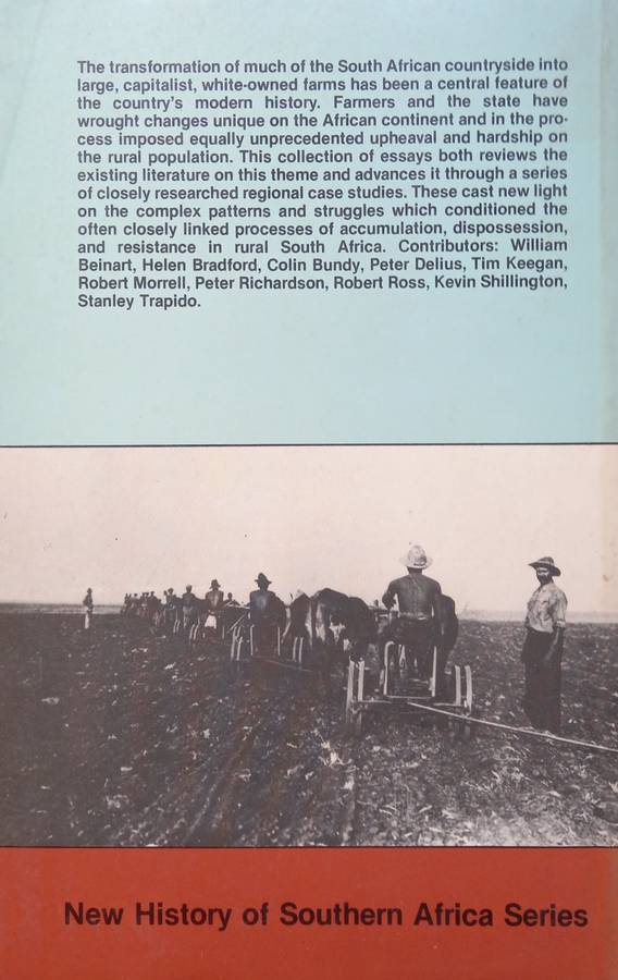 Beinart, Delius & Trapido, Putting a Plough to the Ground