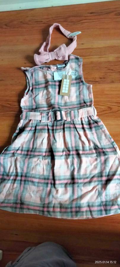 Late entry! Original Earthchild girls 2piece winter dress -brand new! size 7-8 (refer to pics)