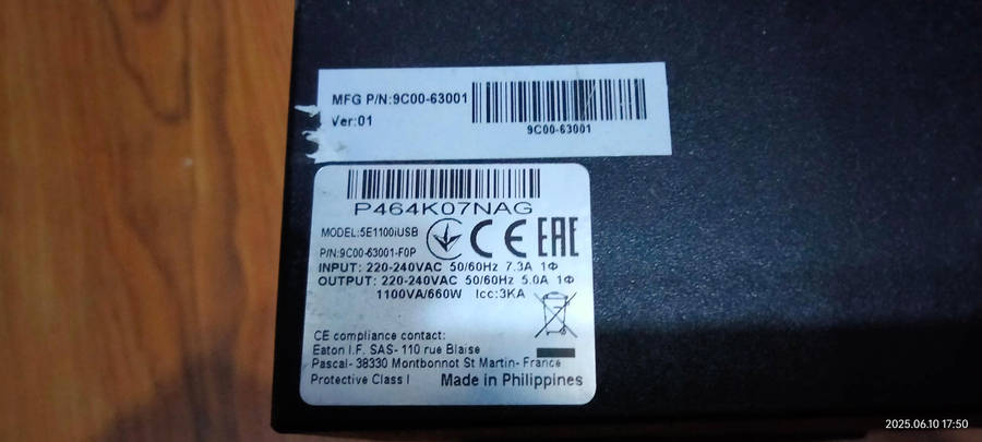 Late entry! 2 x UPS's - untested (read description!)