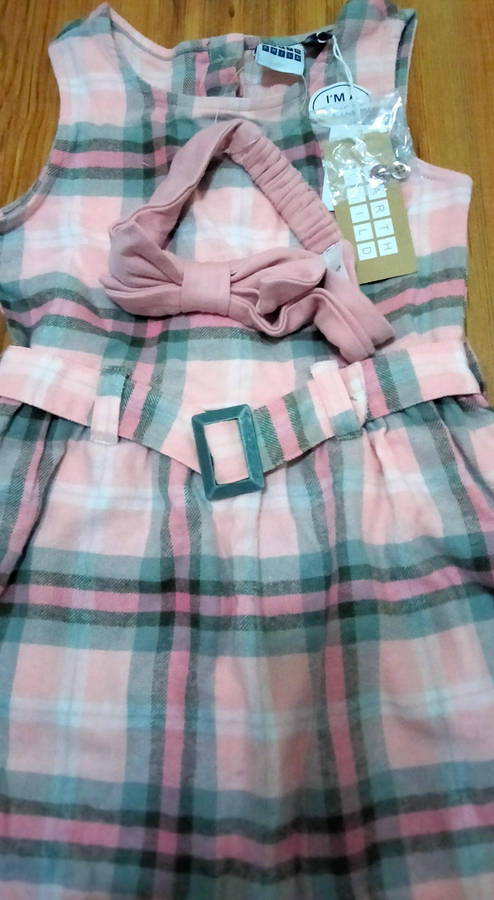 Late entry! Original and brand new Earthchild girls winter dress (5-6 years)  (refer to pics)