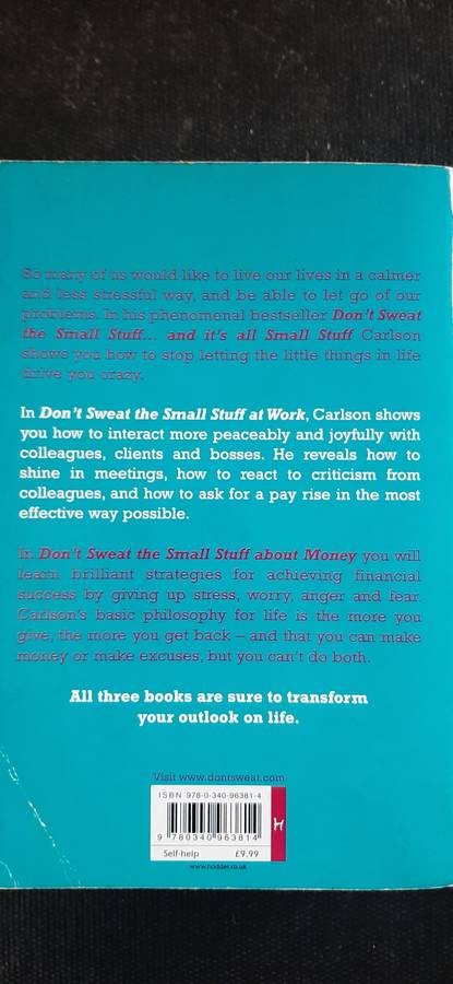 Don't Sweat the Small Stuff... Omnibus by Richard Carlson