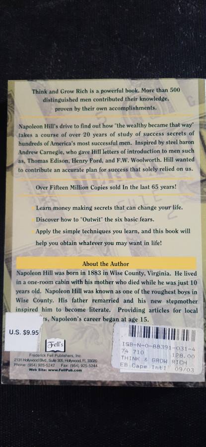 Think and Grow Rich by Napoleon Hill (65th Anniversary Edition)