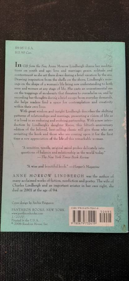 Gift from the Sea by Anne Morrow Lindbergh