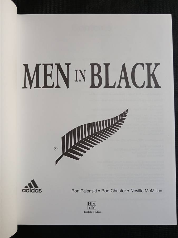 Men in Black by Ron Palenski, Rod Chester & Neville McMillan