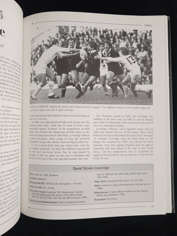 Tribute Ranking the Greatest All Blacks of All Time by Paul Verdon