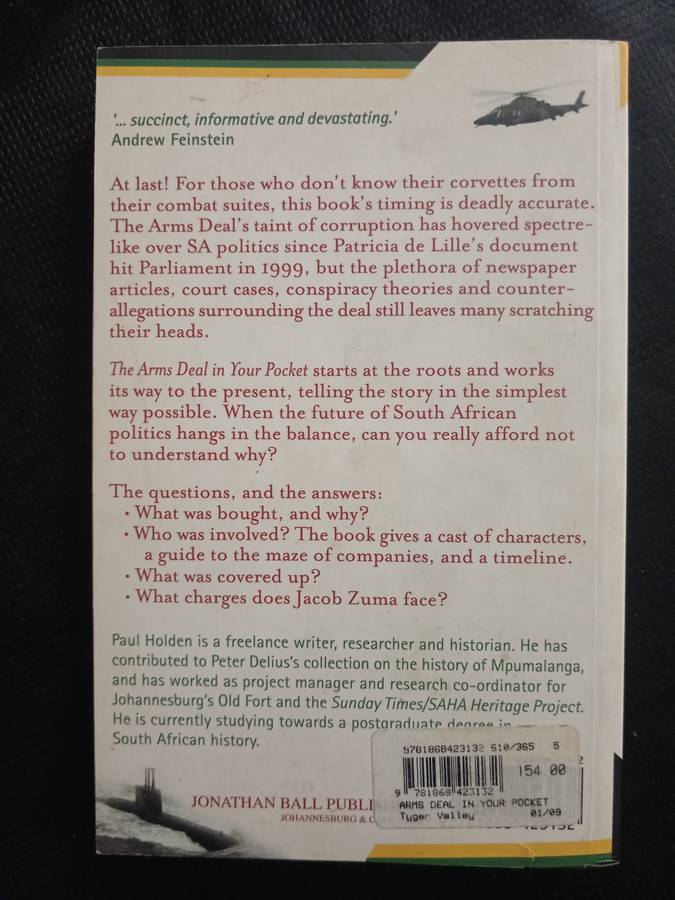 The Arms Deal in Your Pocket by Paul Holden