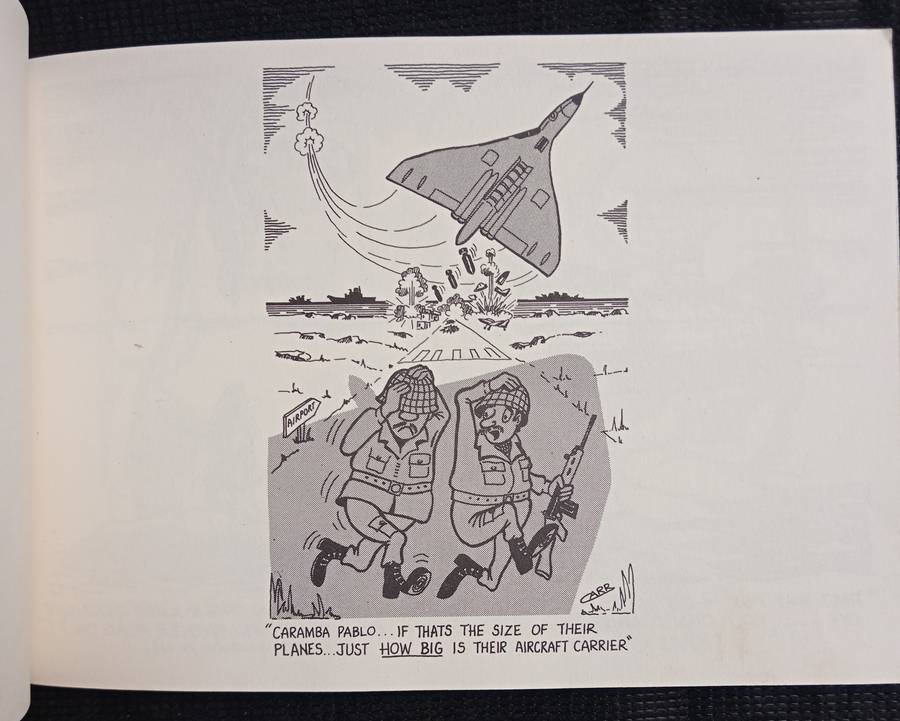 Up The Falklands by Warrant Officer Roy Carr, Colour Sergeant Arthur Huddart & Sergeant John R Webb