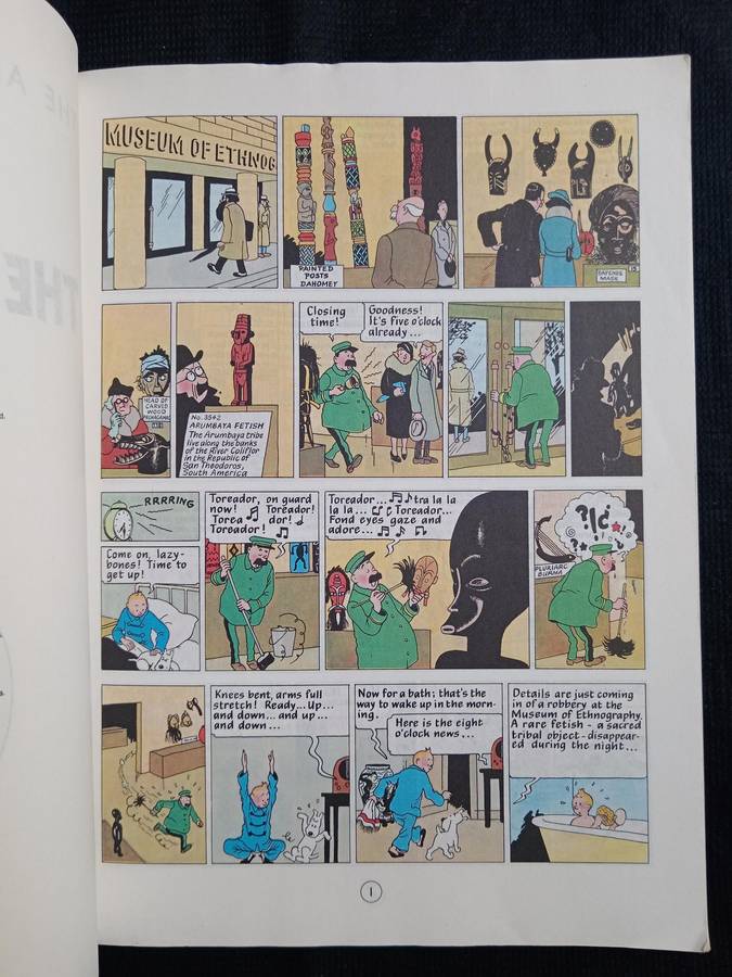 The Adventures of Tintin The Broken Ear Translated by Leslie Lonsdale-Cooper & Michael Turner