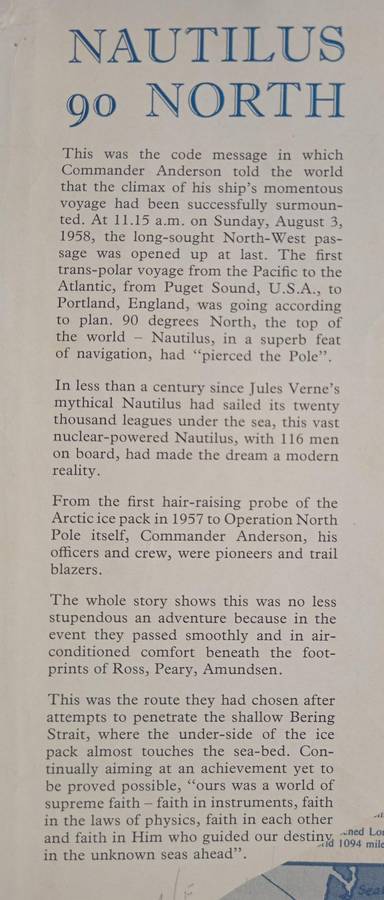 Nautilus 90 North by Commander William R Anderson with Clay Blair Jr