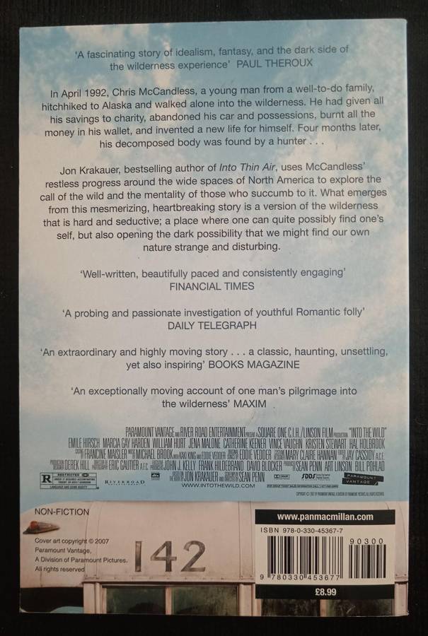 Into the Wild by Jon Krakauer