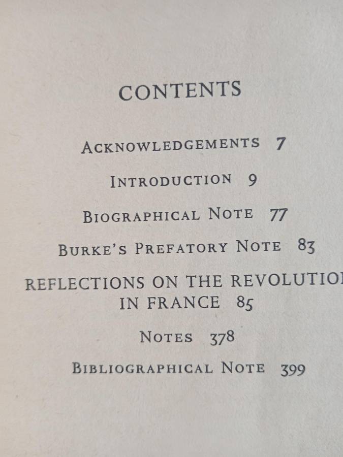 Reflections on The Revolution in France by Edmund Burke