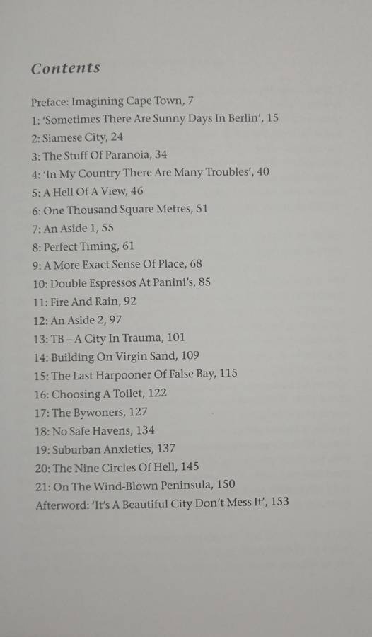 Sea-Mountain Fire City by Mike Nicol