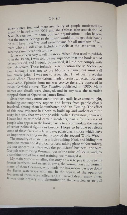 Op JB The Last Great Secret of The Second World War by Christopher Creighton