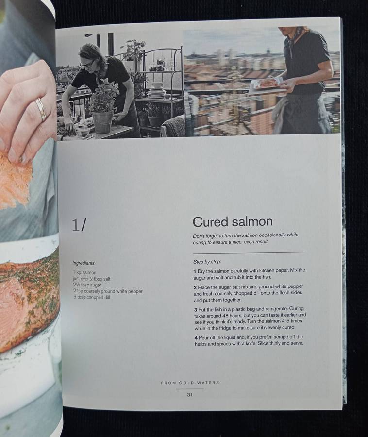 From Cold Waters Salmon Herring Shrimps & Seaweed