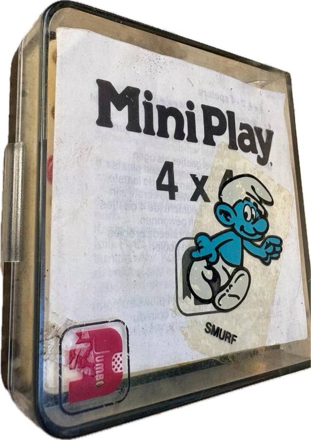 Vintage jumbo Miniplay 4x4 travel game