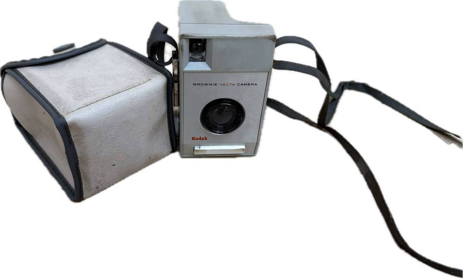 Vintage Kodac Brownie Vectra 127 roll film box camera 1960s