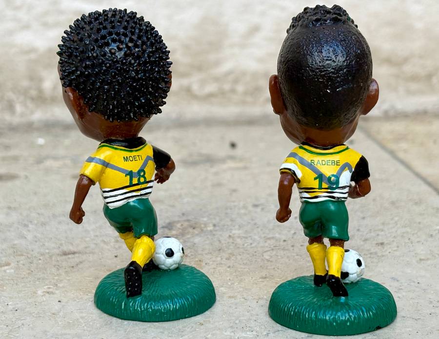 Soccerstarz - South Africa John Moeti and Lucas Radebe  football figure pair