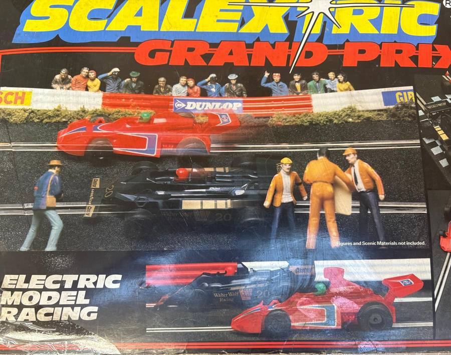 Scalextric Grand Prix vintage set sold as spares