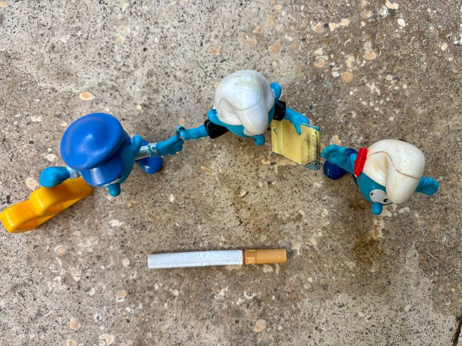 Smurf Peyo McDonalds lot of 3 2018