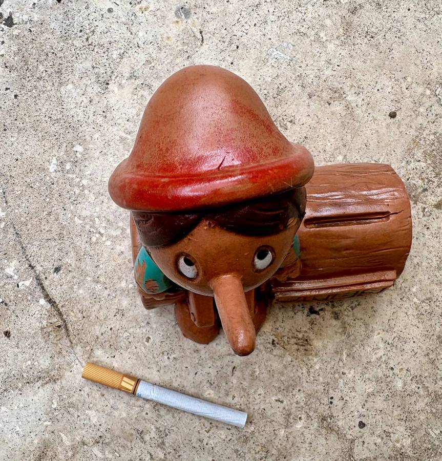 Vintage NBS PINOCCHIO MONEY BOX by PRIMA TOYS 1979