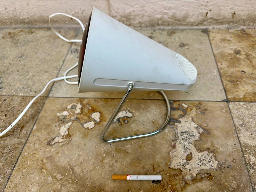 Vintage Philips Infraphil Red Lamp Healing Light