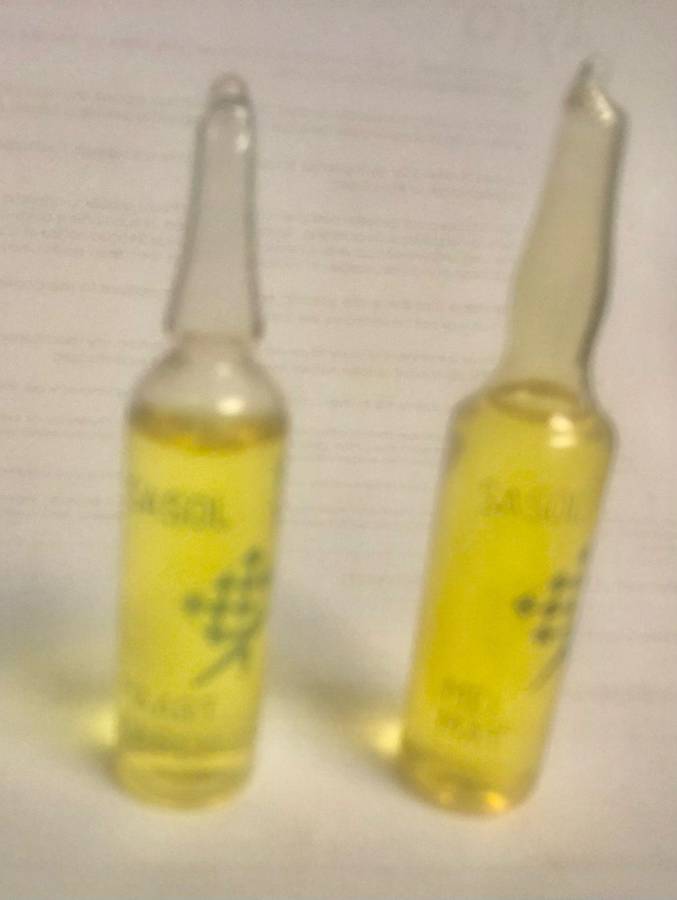 SASOL 2 & 3 Commemorative first fuel production ampules