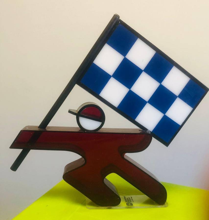 SASOL Petrol Pump Mascot Signage